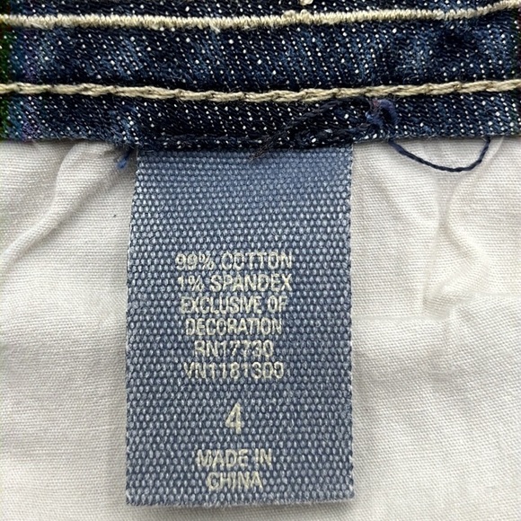 Converse One Star Denim Skirt Size 4 - Picture 12 of 16